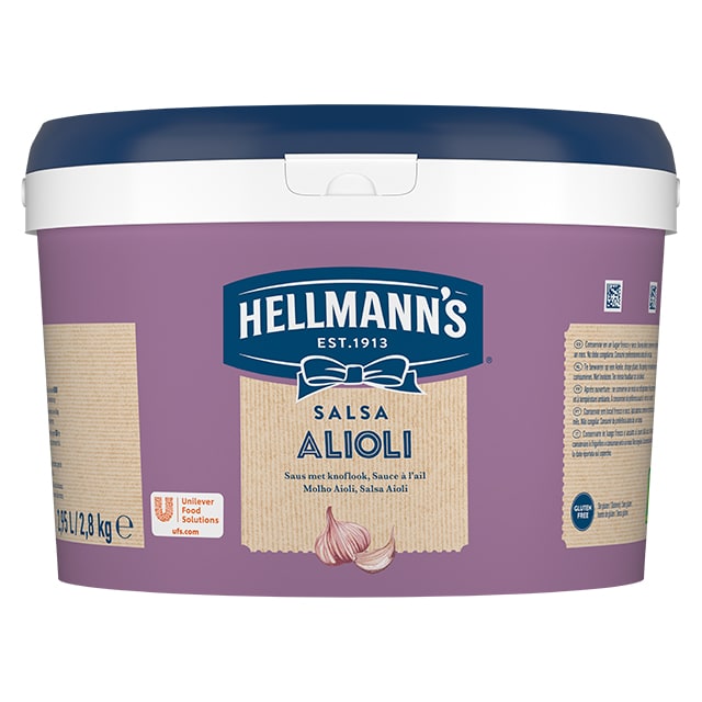 Hellmann's Salsa Alioli cubo 3L - 