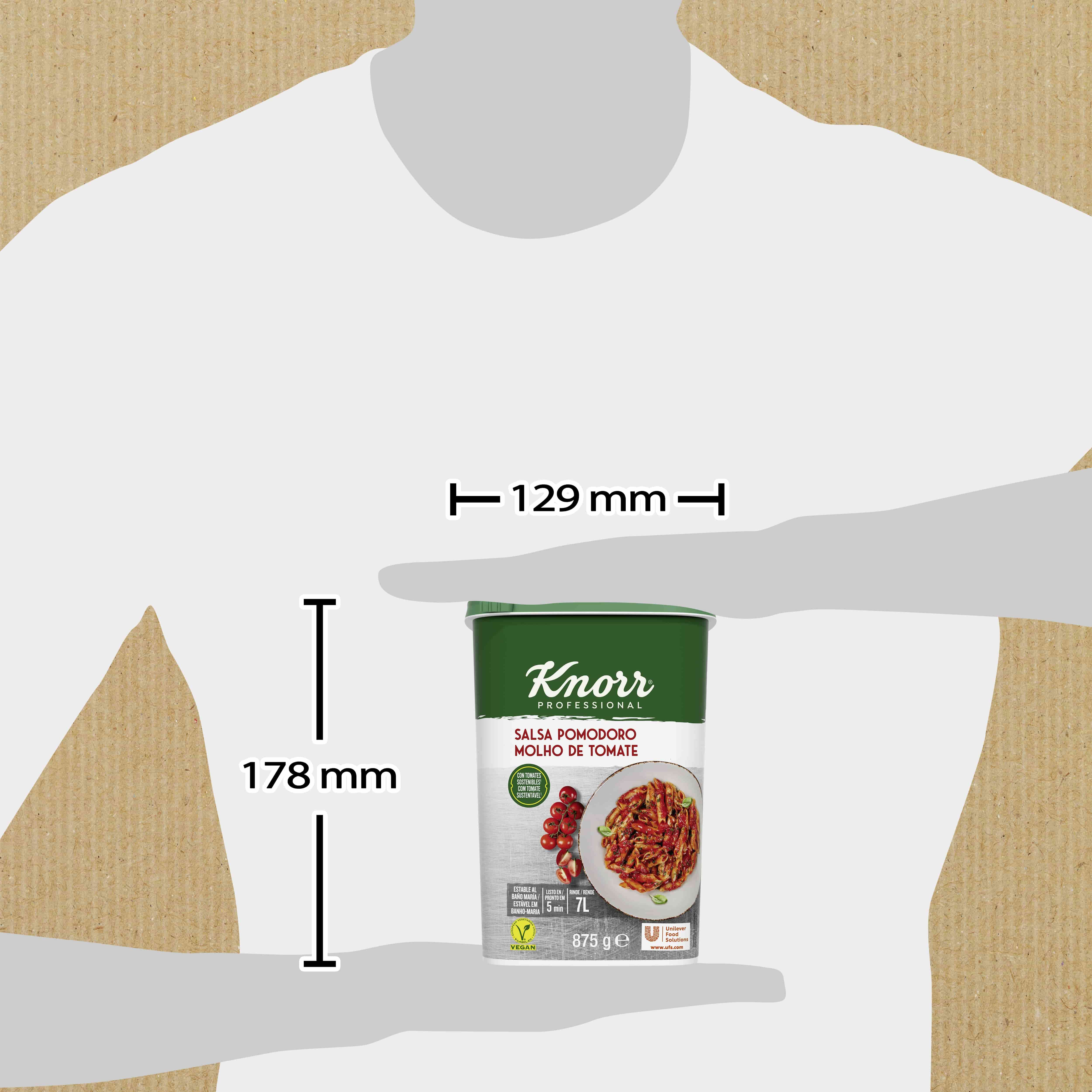 Knorr Salsa Pomodoro sin gluten 875g - 