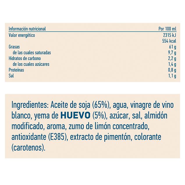 Hellmann’s Original mayonesa sin gluten cubo 3L - Hellmann’s Original, el sabor imbatible y la mejor textura del N.º 1 en ventas.