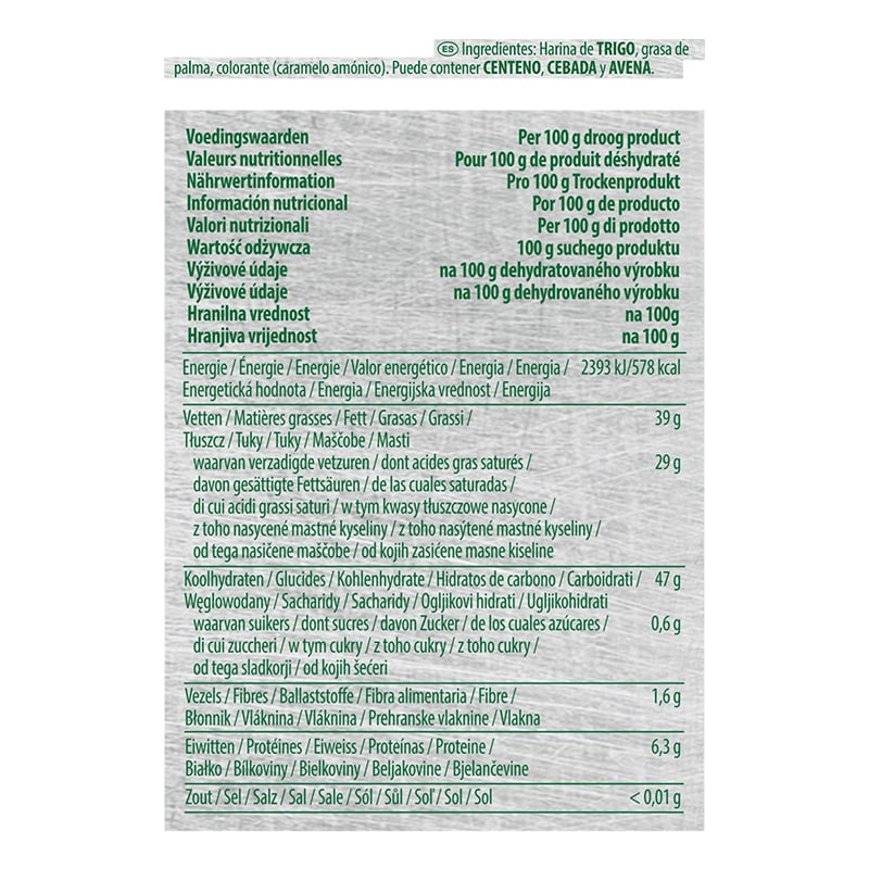 Knorr Roux Espesante Oscuro sin lactosa bote 1kg - Roux Knorr, espesor y brillo en 1 minuto sin modificar el sabor.
