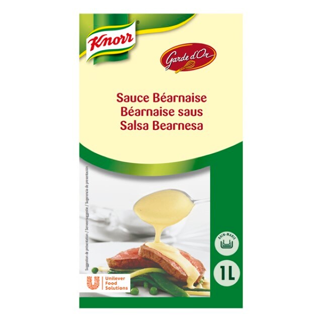 Knorr Garde D'Or Salsa Bearnesa líquida lista para usar brik 1L - 