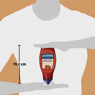 Hellmann's Ketchup Bocabajo sin gluten 477g - 