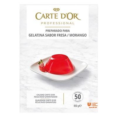 Gelatina Fresa Carte d'Or 50 raciones - 