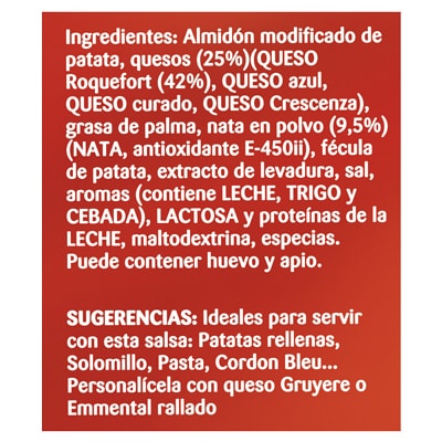 Knorr Salsa Roquefort deshidratada bote 715g - 