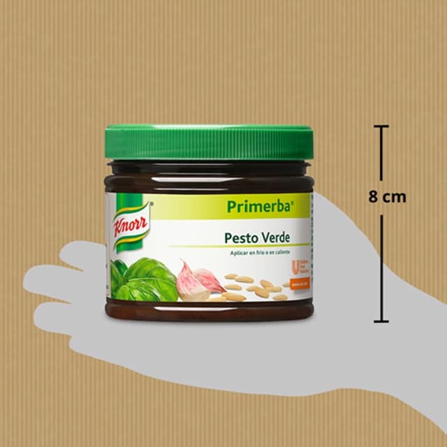 Knorr Primerba Pesto Verde sin gluten bote 340g - 
