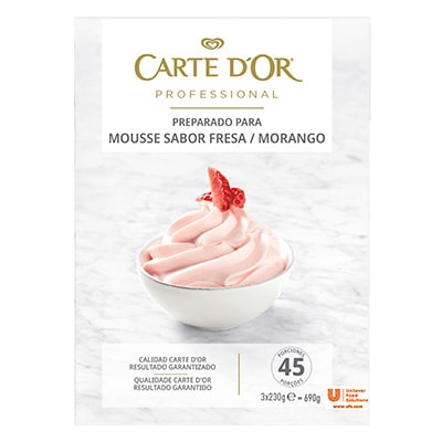 Carte d'Or Mousse sabor Fresa 45 raciones 690g - 