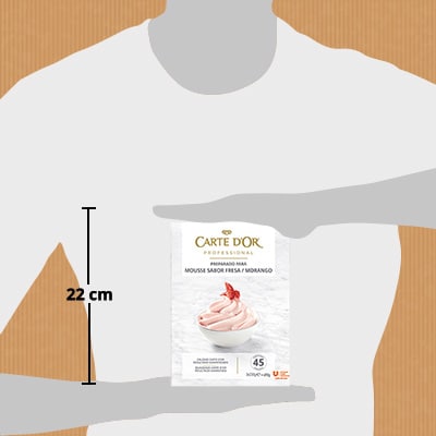 Carte d'Or Mousse sabor Fresa 45 raciones 690g - 