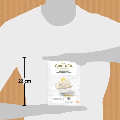 Carte d'Or Mousse sabor Limón sin gluten 60 raciones 600g - 