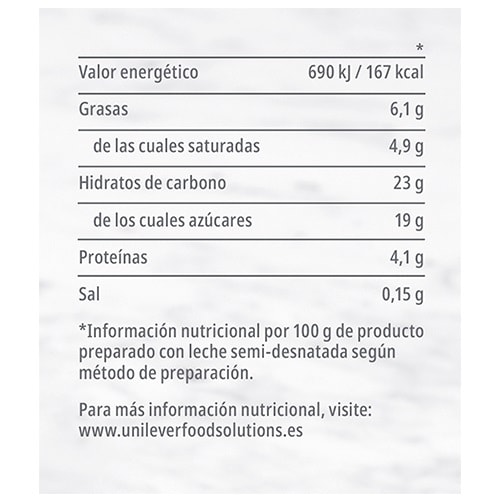 Carte d'Or Mousse sabor Limón sin gluten 60 raciones 600g - 