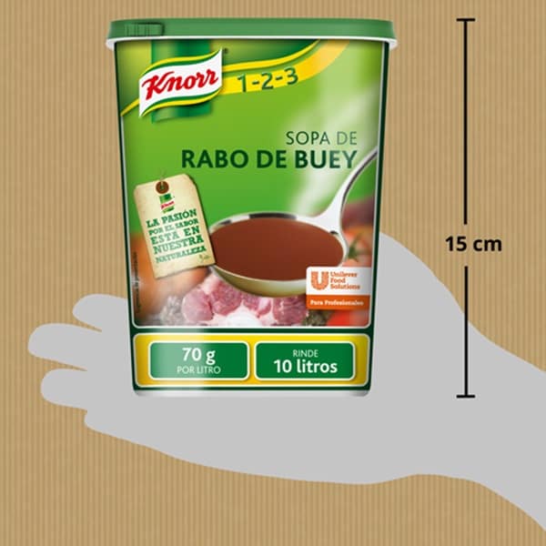 Knorr Sopa de Rabo de Buey deshidratada bote 700g - 