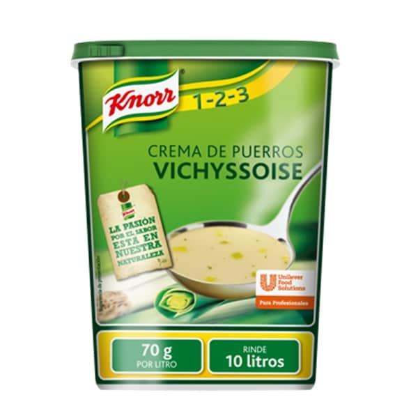 Knorr Crema de Puerros Vichyssoise bote 700g - 