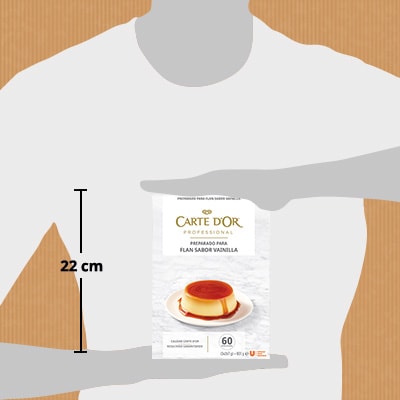 Carte d'Or Flan de Vainilla deshidratado 60 raciones 801g - 