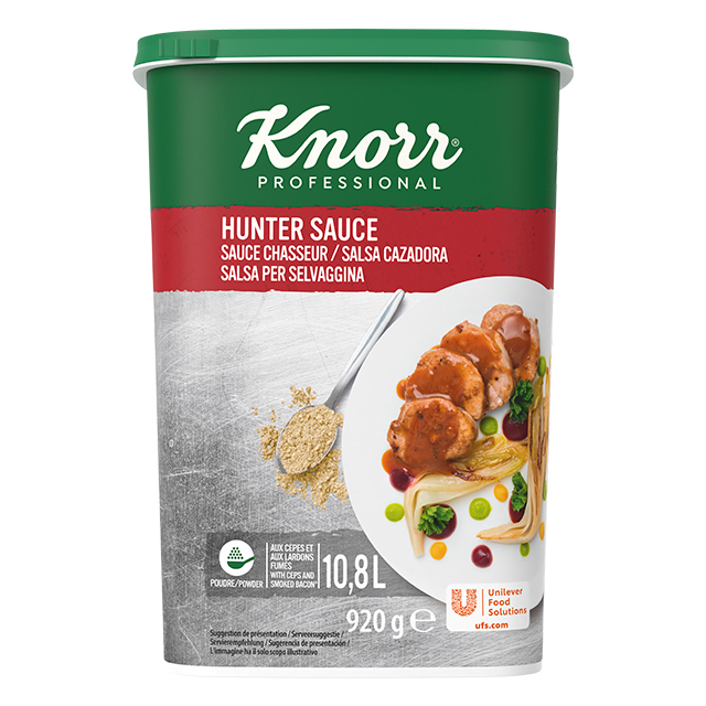 Knorr Salsa Cazadora deshidratada para carnes bote 920g - 