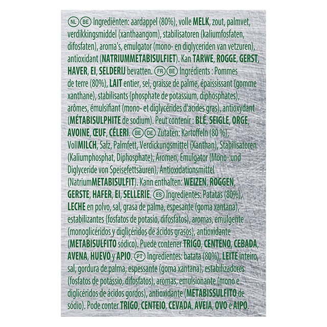 Knorr Puré de Patatas en frío bolsa 3kg - 