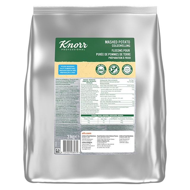 Knorr Puré de Patatas en frío bolsa 3kg - 