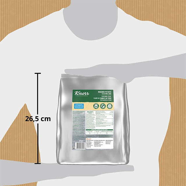 Knorr Puré de Patatas en frío bolsa 3kg - 