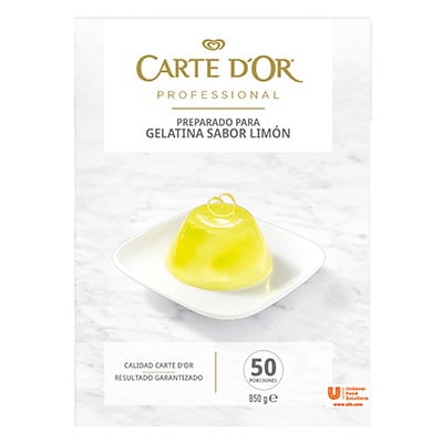 Gelatina Limón Carte d'Or 50 raciones - 