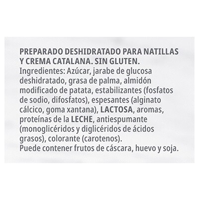 Natillas/Crema Catalana Carte d'Or 36/24 raciones Sin Gluten - 