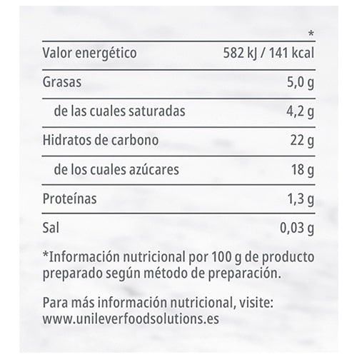 Carte d'Or Mousse de Frambuesa 60 raciones 690g - 