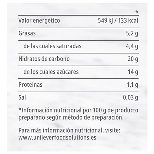 Carte d'Or Mousse de Mango sin gluten 60 raciones 570g - 