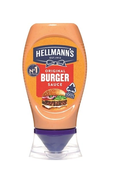 Salsa Burger Hellmann's bocabajo 250ml - 