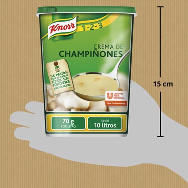 Knorr Crema de Champiñones deshidratada bote 700g - 