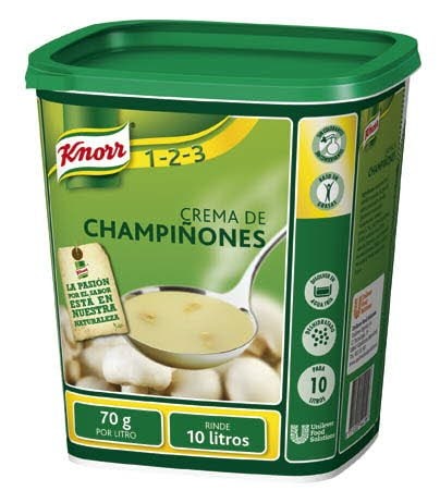Knorr Crema de Champiñones deshidratada bote 700g - 