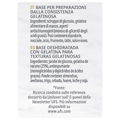 Carte d’Or Base Neutra Gelatina caja 1kg - Nueva Textura Gelatinosa de Carte d'Or, rápida gelificación en tan sólo un paso