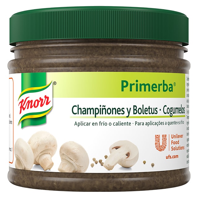 Knorr Primerba Champiñones y Boletus sin gluten bote 340g - 