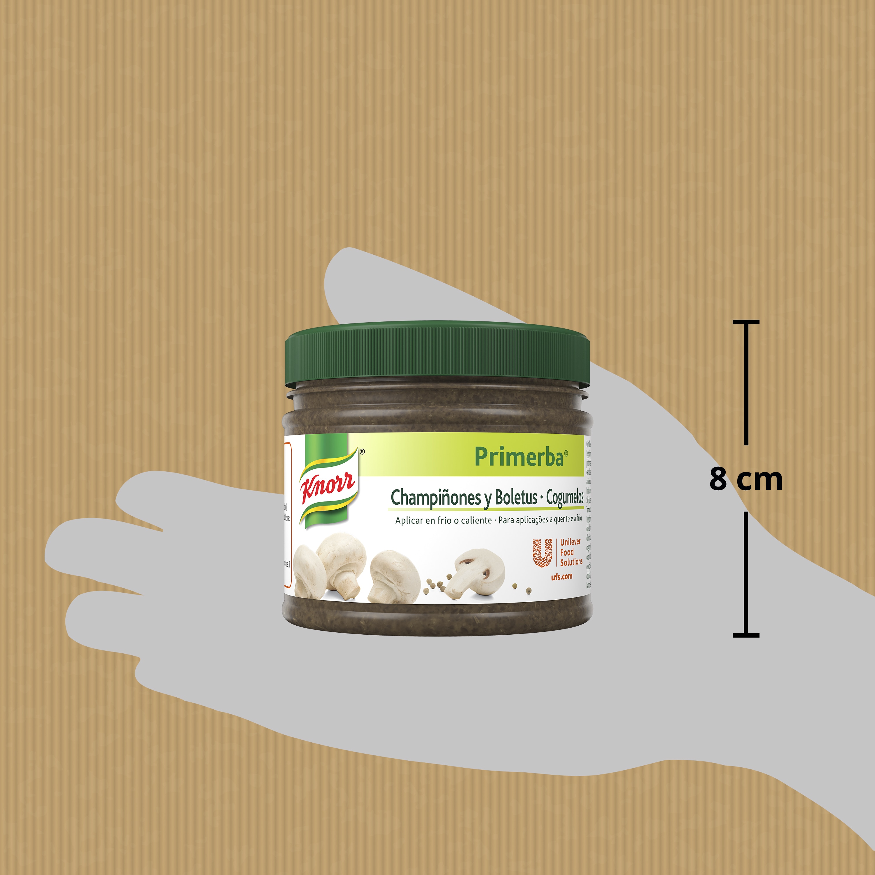 Knorr Primerba Champiñones y Boletus sin gluten bote 340g - 