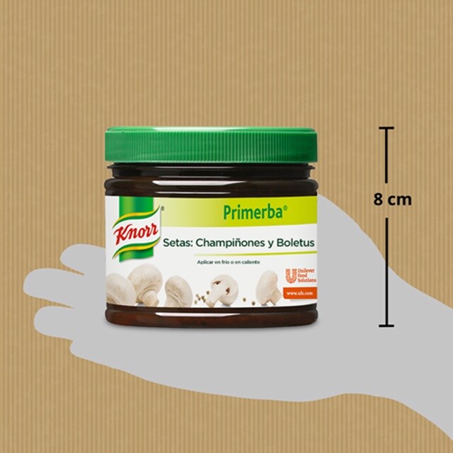Knorr Primerba Champiñones y Boletus sin gluten bote 340g - 