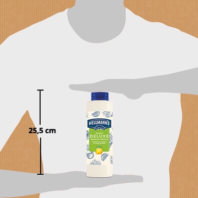 Hellmann's Salsa Deluxe botella 850ml - Salsa Especial Deluxe Hellmann’s. Nuevos sabores en un práctico envase
