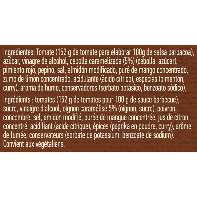 Hellmann's Salsa Barbacoa Dulce sin gluten botella 792ml - Salsa Especial Barbacoa Dulce Hellmann’s. Nuevos sabores en un práctico envase