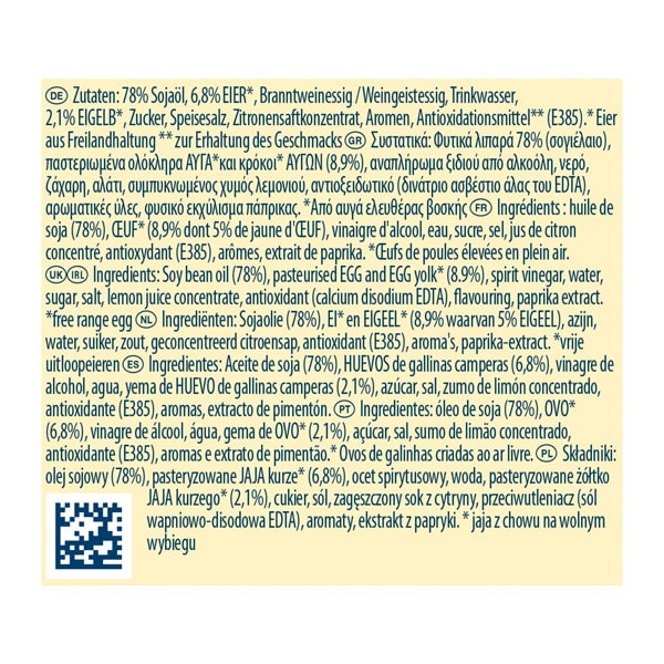 Hellmann's Mini Tarro Mayonesa 33ml - 