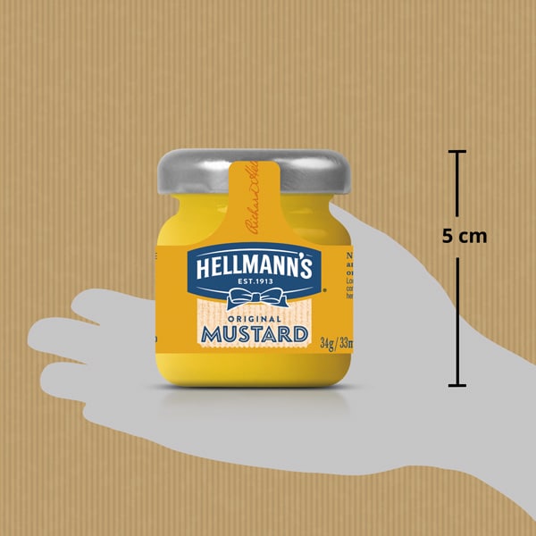 Hellmann's Mini tarro de cristal Mostaza - 