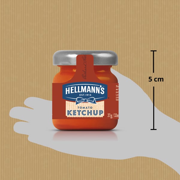 Hellmann's Mini tarro de cristal Ketchup - 