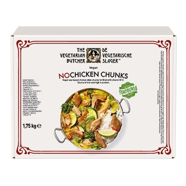 The Vegetarian Butcher NoPollo vegano - Ofrece ya en tu menú el Nopollo de The Vegetarian Butcher. "Tan jugoso como el pollo, más tierno que el cerdo y 100% vegetariano" Jaap Korteweg, fundador de The Vegetarian Butcher.