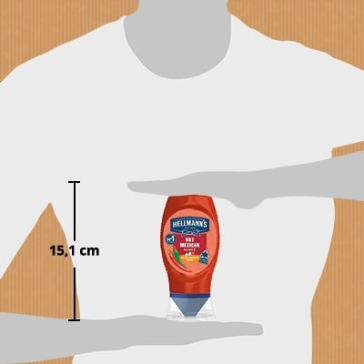 Hellmann’s Salsa Hot Mexican Bocabajo sin gluten 250ml - 