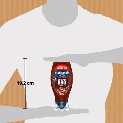 Hellmann's Salsa Barbacoa Bocabajo 430ml - 