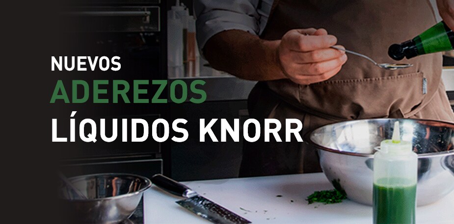 Descubre aquí los nuevos Aderezos Líquidos Knorr
