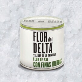 Flor de sal con finas hierbas Flor de sal con finas hierbas
