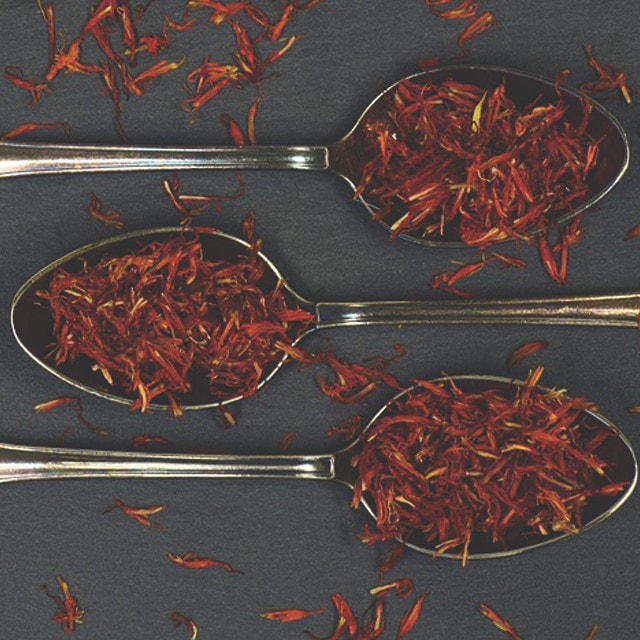 El azafrán, oro en el plato