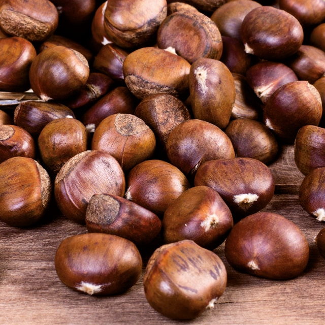 Las castañas, pequeñas pero matonas