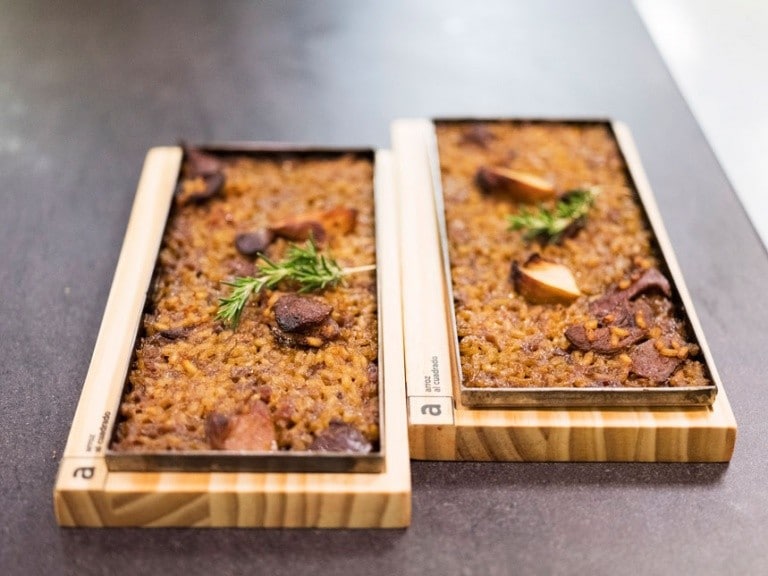 Arroz al cuadrado de Kiko Moya en l'Escaleta