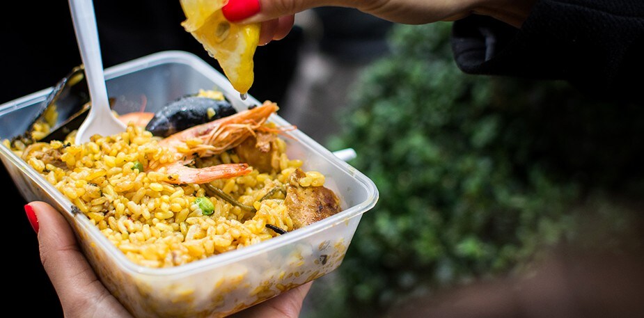 Arroces en versión delivery & take away