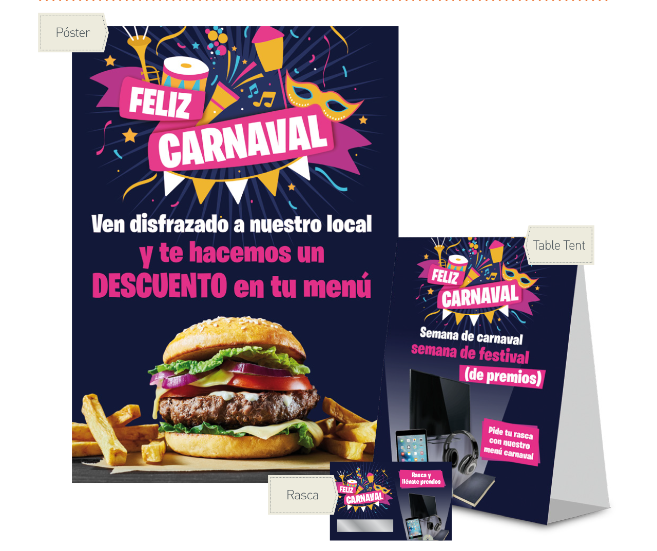 Atrae público en carnaval con tus promociones