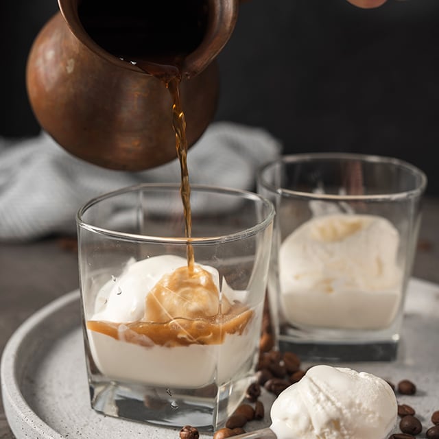 Café escocés / Affogato