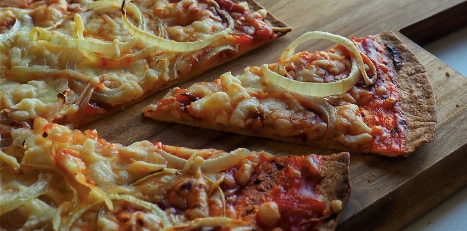 Pizza vegetariana para restaurantes