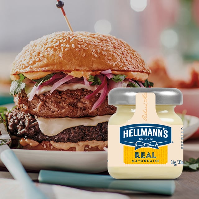 Hellmann's Mini tarro cristal Mayonesa Hellmann's Mini tarro cristal Mayonesa