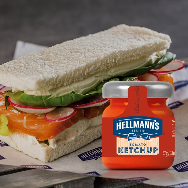 Hellmann's Mini tarro de cristal Ketchup Hellmann's Mini tarro de cristal Ketchup